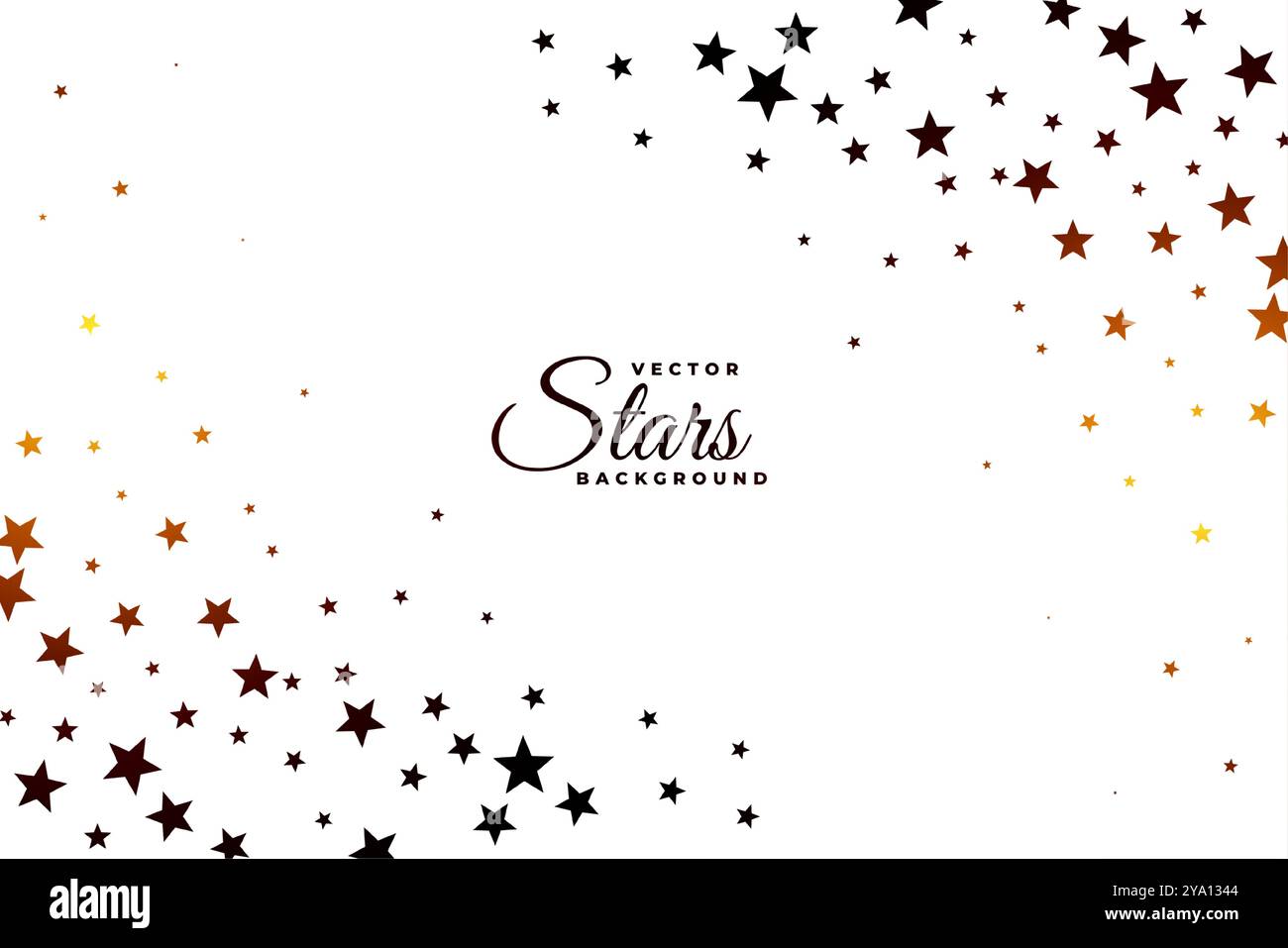 elegante sfondo piccolo kirakira stars con effetto vettoriale lucido Illustrazione Vettoriale