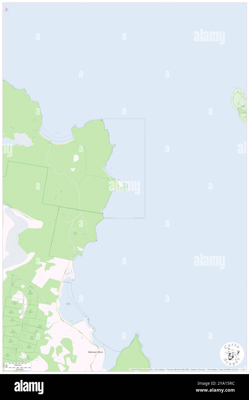 Ironstone Point, Penisola della Tasmania, UA, Australia, Tasmania, s 42 58' 11'', N 147 44' 6'', MAP, Cartascapes Map pubblicata nel 2024. Esplora Cartascapes, una mappa che rivela i diversi paesaggi, culture ed ecosistemi della Terra. Viaggia attraverso il tempo e lo spazio, scoprendo l'interconnessione del passato, del presente e del futuro del nostro pianeta. Foto Stock