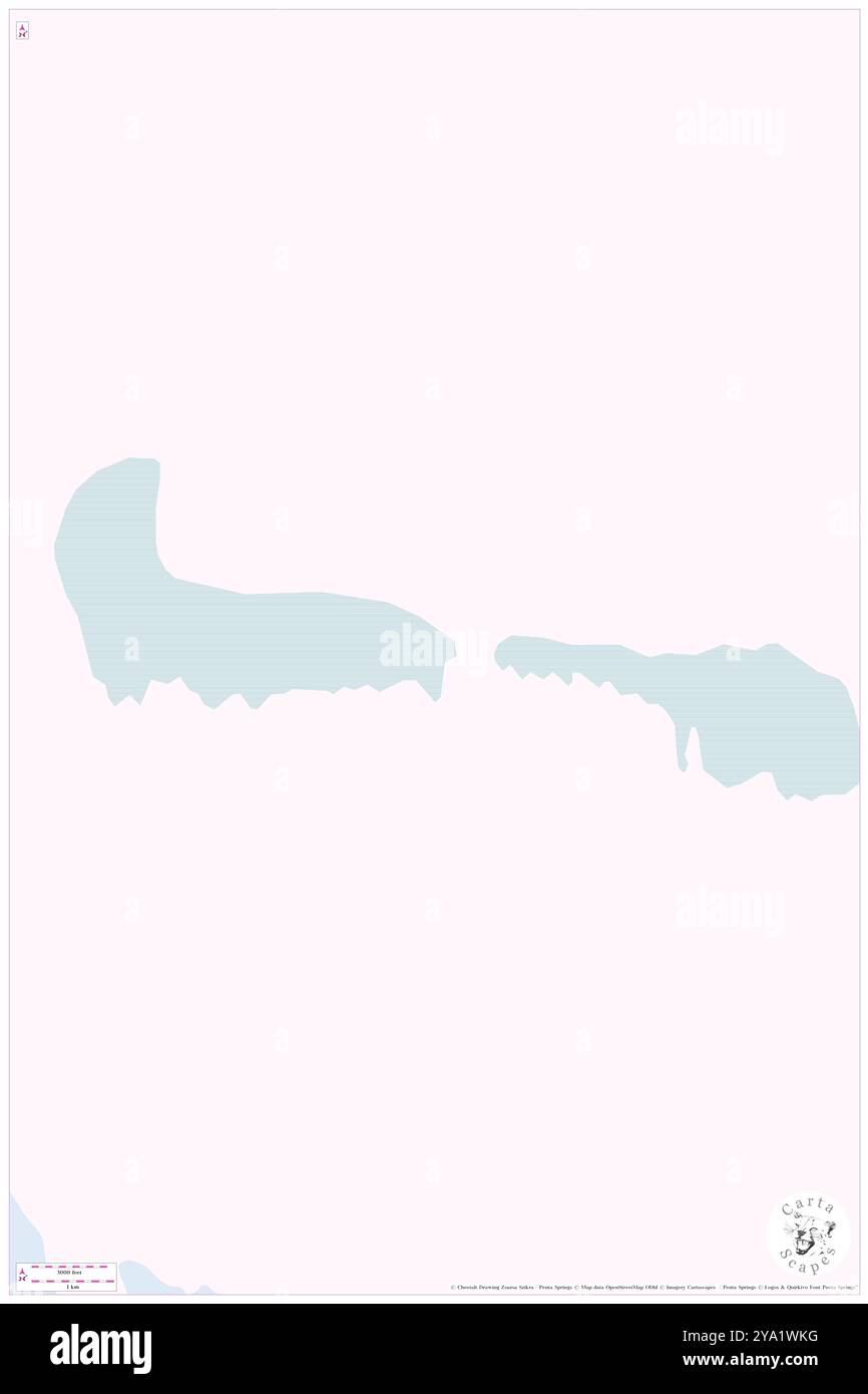 Twin Lakes, , AU, Australia, Australia meridionale, s 27 59' 17'', N 137 36' 6'', MAP, Cartascapes Map pubblicata nel 2024. Esplora Cartascapes, una mappa che rivela i diversi paesaggi, culture ed ecosistemi della Terra. Viaggia attraverso il tempo e lo spazio, scoprendo l'interconnessione del passato, del presente e del futuro del nostro pianeta. Foto Stock