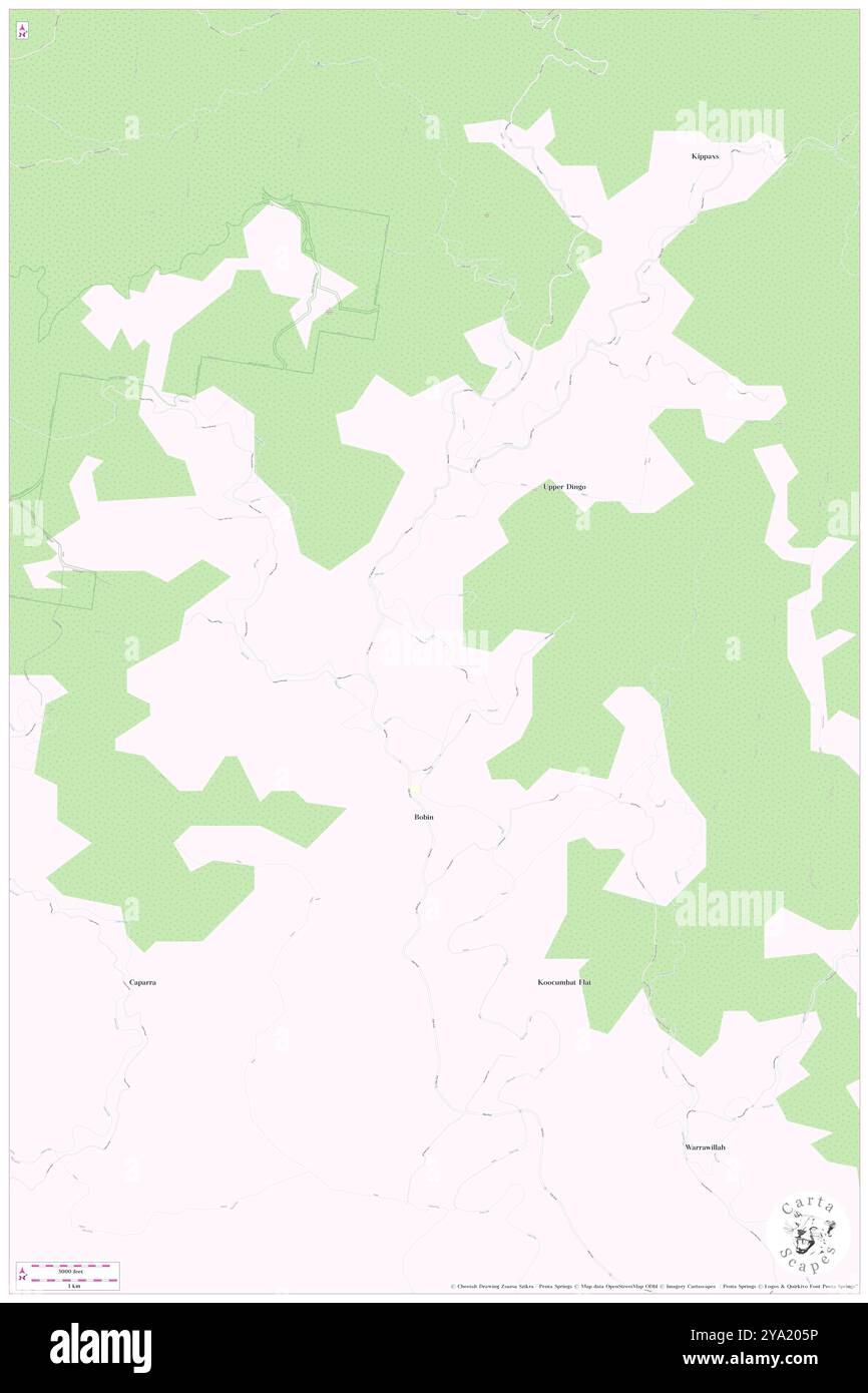 Bobin, Mid-Coast, AU, Australia, nuovo Galles del Sud, s 31 43' 0'', N 152 16' 59'', MAP, Cartascapes Map pubblicata nel 2024. Esplora Cartascapes, una mappa che rivela i diversi paesaggi, culture ed ecosistemi della Terra. Viaggia attraverso il tempo e lo spazio, scoprendo l'interconnessione del passato, del presente e del futuro del nostro pianeta. Foto Stock