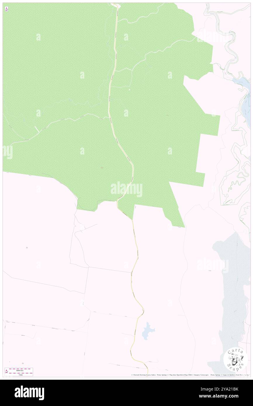 Maryvale Mountain, Livingstone, AU, Australia, Queensland, s 22 56' 59'', N 150 40' 59'', MAP, Cartascapes Map pubblicata nel 2024. Esplora Cartascapes, una mappa che rivela i diversi paesaggi, culture ed ecosistemi della Terra. Viaggia attraverso il tempo e lo spazio, scoprendo l'interconnessione del passato, del presente e del futuro del nostro pianeta. Foto Stock