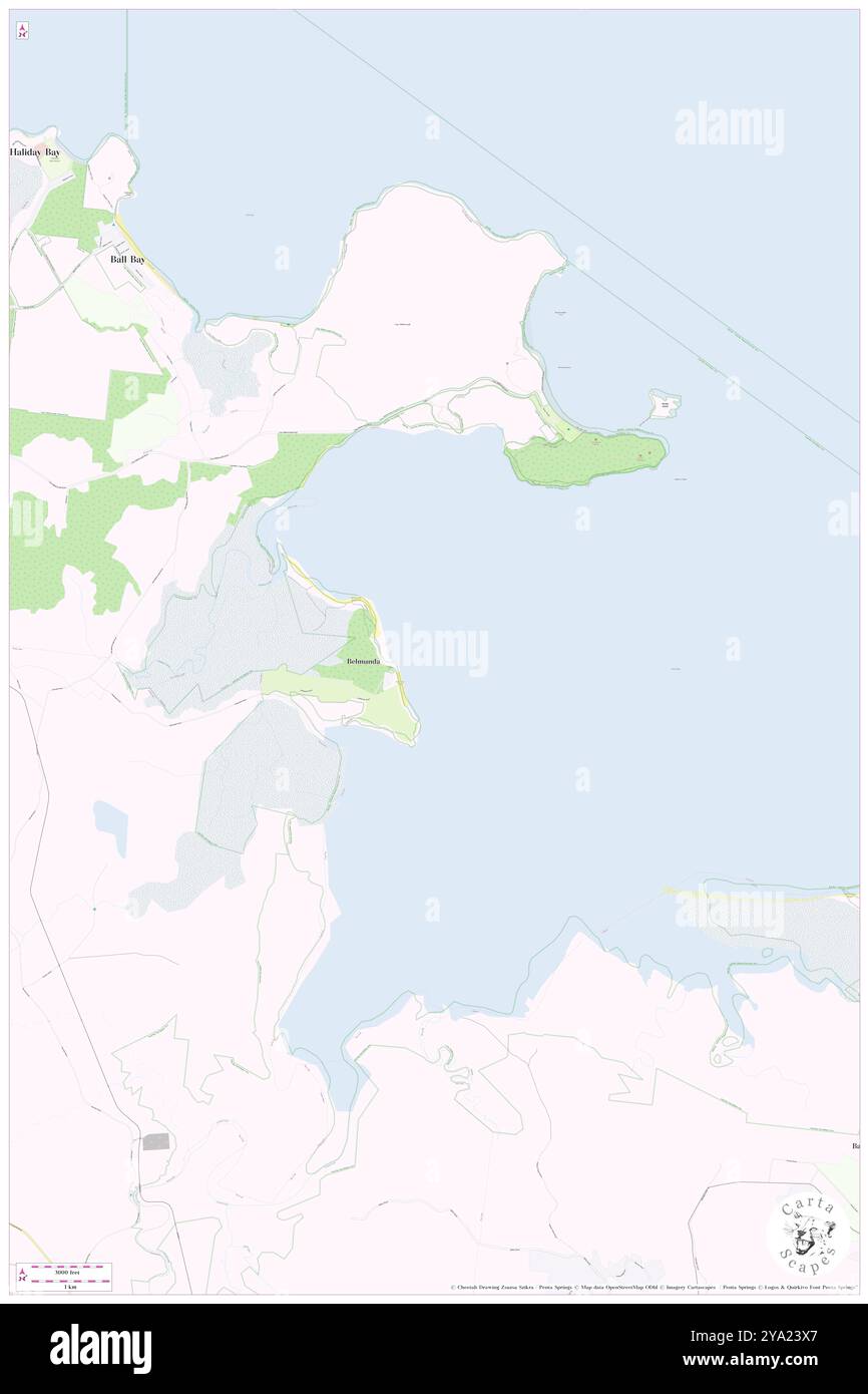 Belmunda, , AU, Australia, Queensland, s 20 56' 59'', N 149 1' 59'', MAP, Cartascapes Map pubblicata nel 2024. Esplora Cartascapes, una mappa che rivela i diversi paesaggi, culture ed ecosistemi della Terra. Viaggia attraverso il tempo e lo spazio, scoprendo l'interconnessione del passato, del presente e del futuro del nostro pianeta. Foto Stock