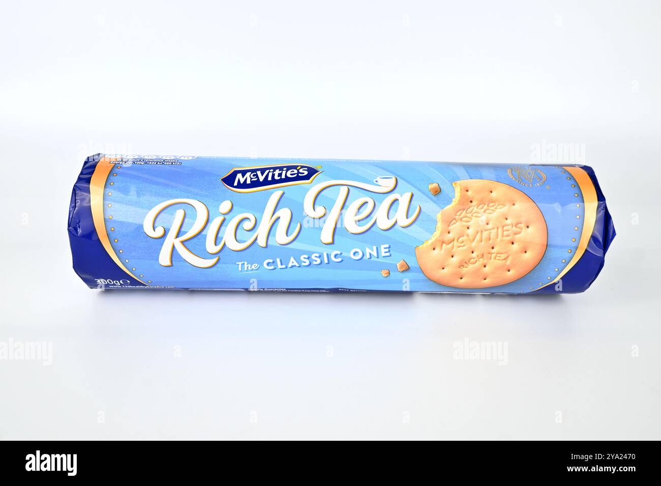 McVitie's Rich Tea Biscuits – Galles, Regno Unito – 09 ottobre 2024 Foto Stock
