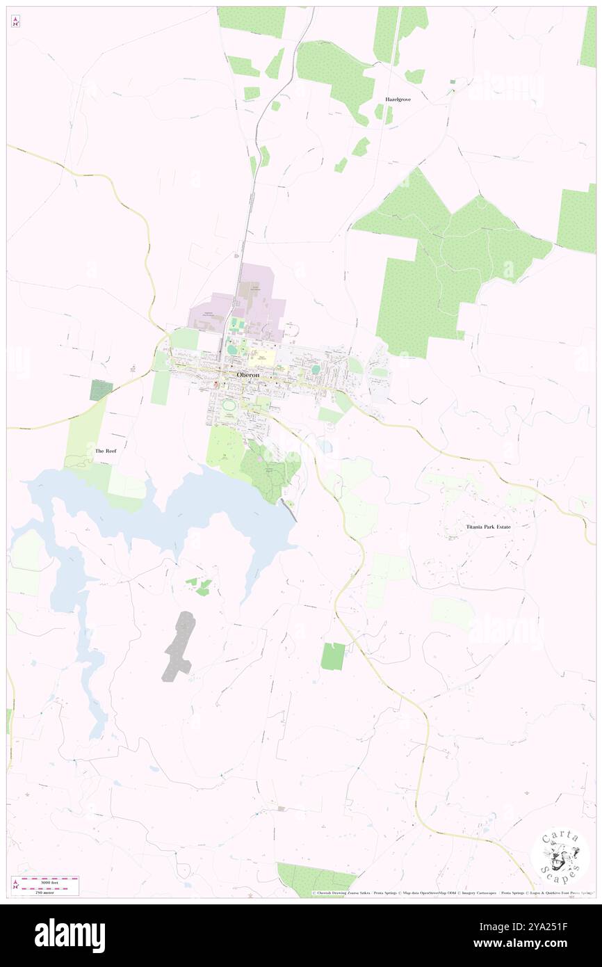 Diga di Oberon, Oberon, AU, Australia, nuovo Galles del Sud, s 33 42' 54'', N 149 52' 4'', MAP, Cartascapes Map pubblicata nel 2024. Esplora Cartascapes, una mappa che rivela i diversi paesaggi, culture ed ecosistemi della Terra. Viaggia attraverso il tempo e lo spazio, scoprendo l'interconnessione del passato, del presente e del futuro del nostro pianeta. Foto Stock