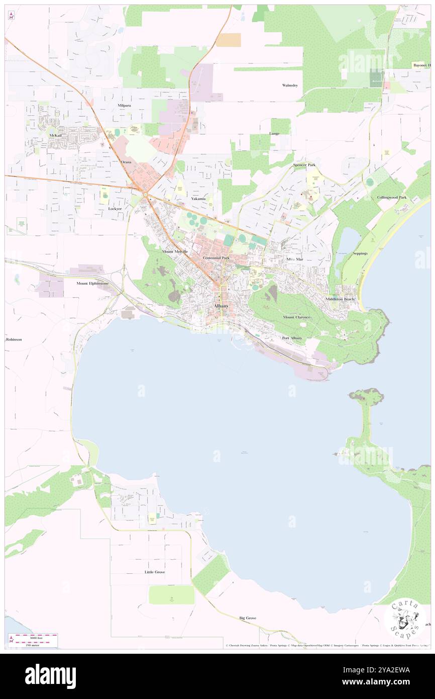 Anzac Peace Park, , AU, Australia, Australia Occidentale, s 35 1' 44'', N 117 52' 58'', MAP, Cartascapes Map pubblicata nel 2024. Esplora Cartascapes, una mappa che rivela i diversi paesaggi, culture ed ecosistemi della Terra. Viaggia attraverso il tempo e lo spazio, scoprendo l'interconnessione del passato, del presente e del futuro del nostro pianeta. Foto Stock