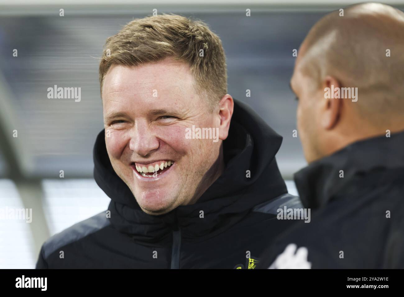 MELBOURNE, AUSTRALIA, 24 MAGGIO: Eddie Howe manager del Newcastle United vs A-League All Stars Men durante la settimana globale di calcio al Marvel Stadium di ma Foto Stock