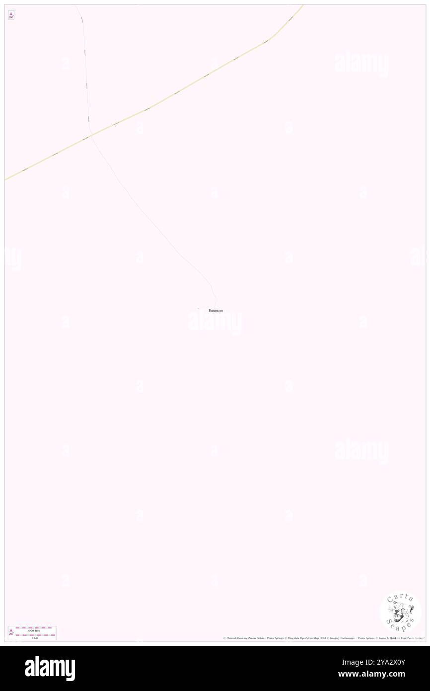 Daunton, Longreach, AU, Australia, Queensland, s 23 16' 5'', N 144 49' 4'', MAP, Cartascapes Map pubblicata nel 2024. Esplora Cartascapes, una mappa che rivela i diversi paesaggi, culture ed ecosistemi della Terra. Viaggia attraverso il tempo e lo spazio, scoprendo l'interconnessione del passato, del presente e del futuro del nostro pianeta. Foto Stock