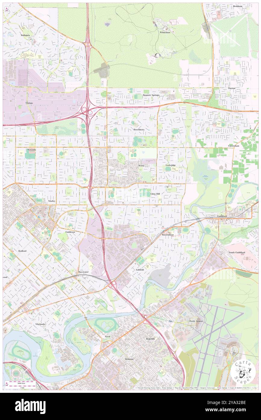 Colin Smith Reserve, , AU, Australia, Australia Occidentale, s 31 53' 30'', N 115 56' 3'', MAP, Cartascapes Map pubblicata nel 2024. Esplora Cartascapes, una mappa che rivela i diversi paesaggi, culture ed ecosistemi della Terra. Viaggia attraverso il tempo e lo spazio, scoprendo l'interconnessione del passato, del presente e del futuro del nostro pianeta. Foto Stock