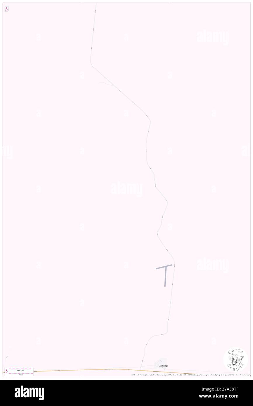 Winbinnia Waterhole, , AU, Australia, Queensland, s 26 33' 0'', N 144 35' 59'', MAP, Cartascapes Map pubblicata nel 2024. Esplora Cartascapes, una mappa che rivela i diversi paesaggi, culture ed ecosistemi della Terra. Viaggia attraverso il tempo e lo spazio, scoprendo l'interconnessione del passato, del presente e del futuro del nostro pianeta. Foto Stock