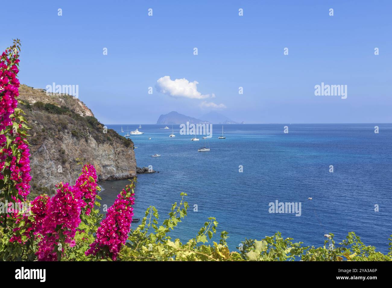 Vulcano Stromboli Arcipelago Eolie Sicilia Italia Foto Stock