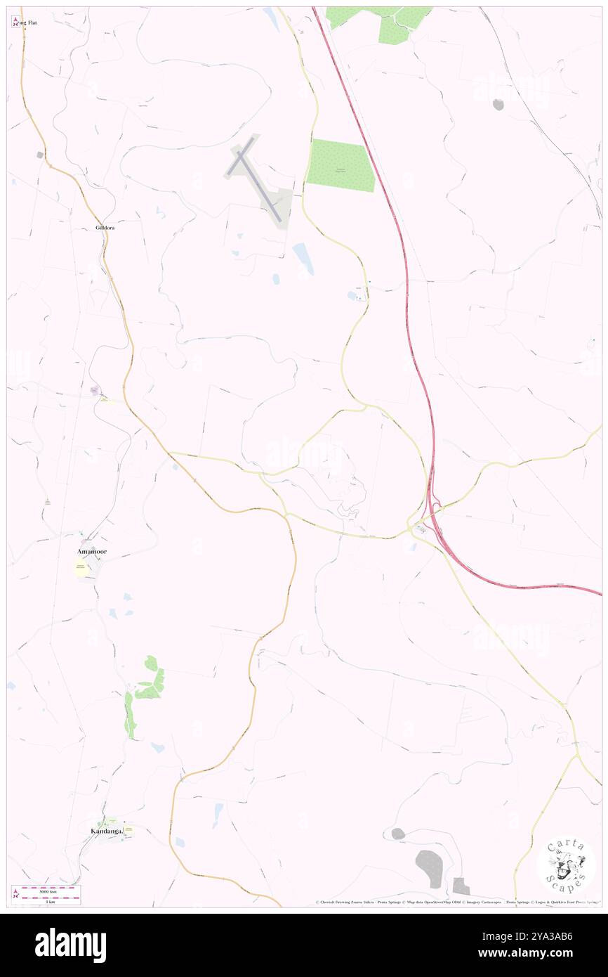 Laloki Waters, Gympie Regional Council, AU, Australia, Queensland, s 26 19' 51'', N 152 42' 38'', MAP, Cartascapes Map pubblicata nel 2024. Esplora Cartascapes, una mappa che rivela i diversi paesaggi, culture ed ecosistemi della Terra. Viaggia attraverso il tempo e lo spazio, scoprendo l'interconnessione del passato, del presente e del futuro del nostro pianeta. Foto Stock