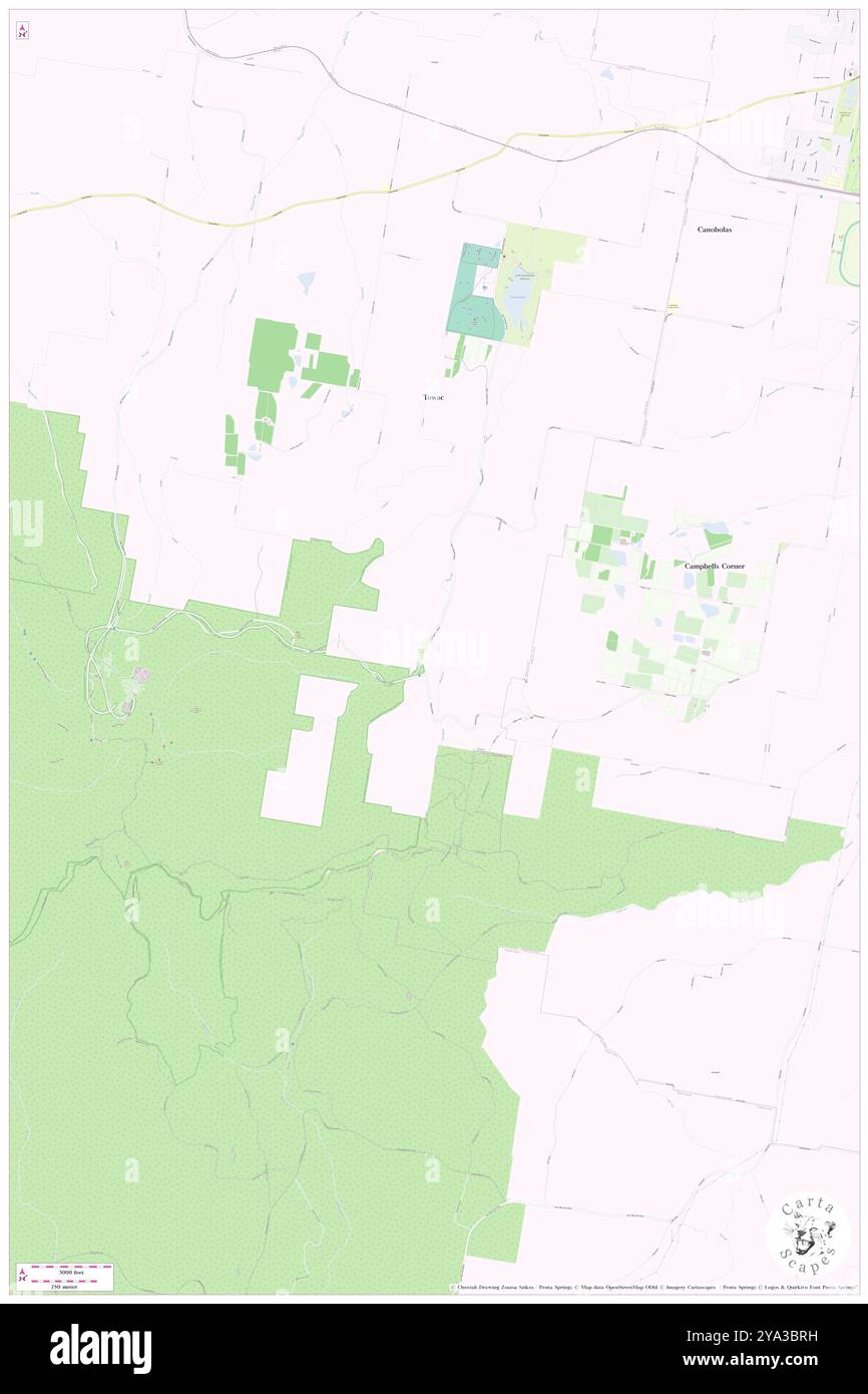 John Williams Park, ( AU), Australia, nuovo Galles del Sud, s 33 20' 24'', N 149 1' 4'', MAP, Cartascapes Map pubblicata nel 2024. Esplora Cartascapes, una mappa che rivela i diversi paesaggi, culture ed ecosistemi della Terra. Viaggia attraverso il tempo e lo spazio, scoprendo l'interconnessione del passato, del presente e del futuro del nostro pianeta. Foto Stock