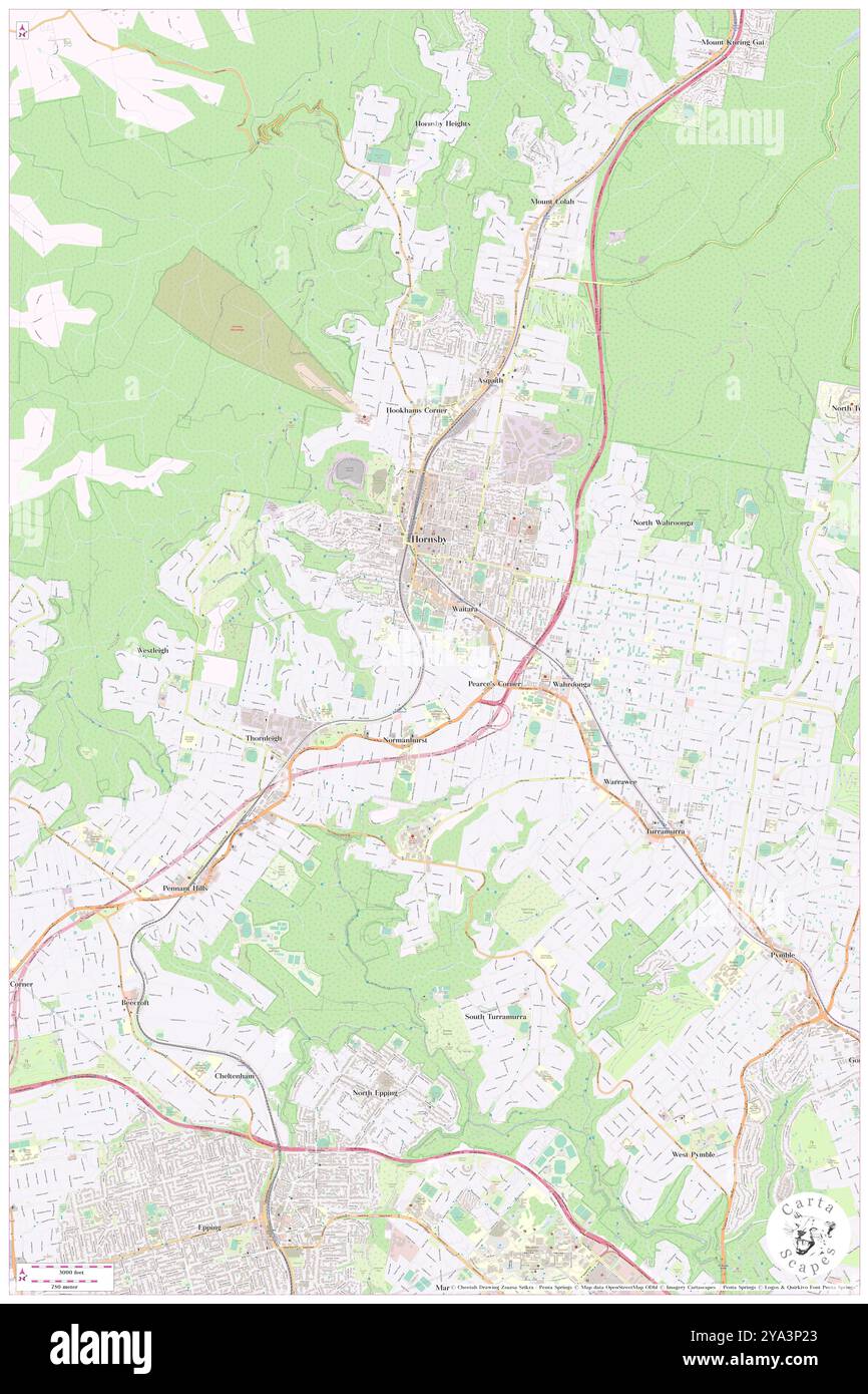 Jaycee Park, , AU, Australia, nuovo Galles del Sud, s 33 42' 54'', N 151 6' 4'', MAP, Cartascapes Map pubblicata nel 2024. Esplora Cartascapes, una mappa che rivela i diversi paesaggi, culture ed ecosistemi della Terra. Viaggia attraverso il tempo e lo spazio, scoprendo l'interconnessione del passato, del presente e del futuro del nostro pianeta. Foto Stock