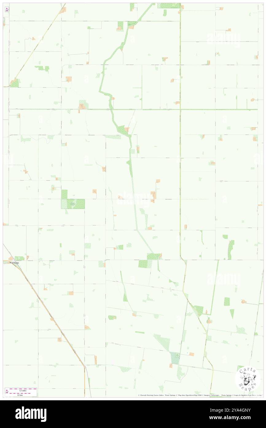 Willangie, Buloke, Australia, Victoria, s 35 45' 21'', N 142 49' 46'', mappa, Cartascapes Map pubblicata nel 2024. Esplora Cartascapes, una mappa che rivela i diversi paesaggi, culture ed ecosistemi della Terra. Viaggia attraverso il tempo e lo spazio, scoprendo l'interconnessione del passato, del presente e del futuro del nostro pianeta. Foto Stock