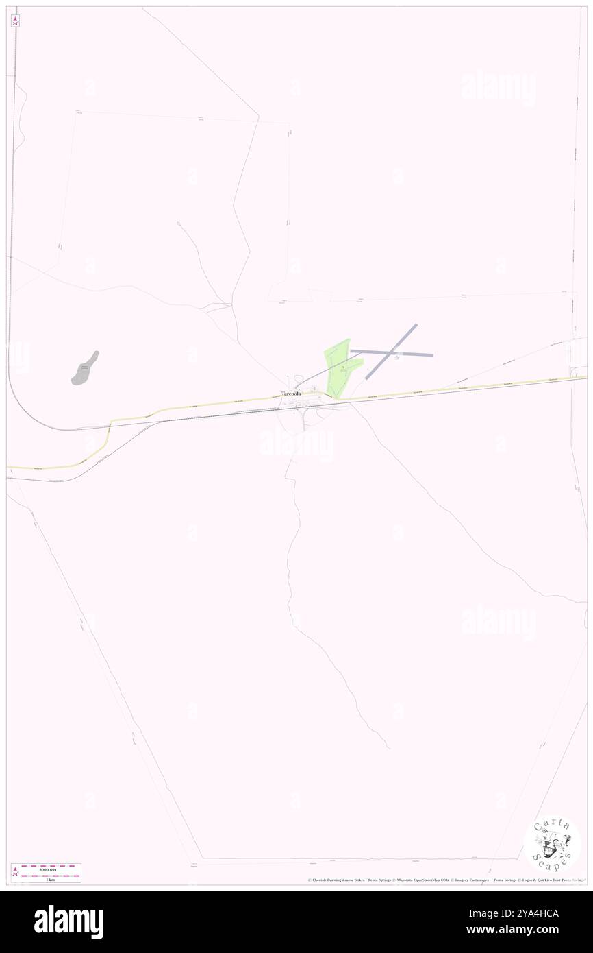 Tarcoola Station, , AU, Australia, Australia meridionale, s 30 43' 0'', N 134 34' 0'', MAP, Cartascapes Map pubblicata nel 2024. Esplora Cartascapes, una mappa che rivela i diversi paesaggi, culture ed ecosistemi della Terra. Viaggia attraverso il tempo e lo spazio, scoprendo l'interconnessione del passato, del presente e del futuro del nostro pianeta. Foto Stock