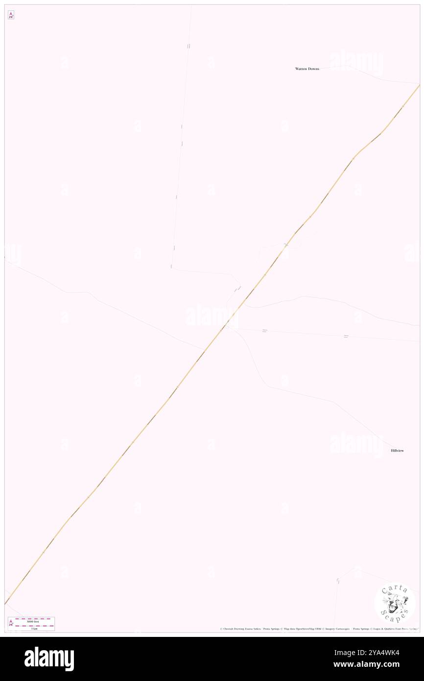 Watten, Flinders, AU, Australia, Queensland, s 21 0' 46'', N 144 3' 15'', MAP, Cartascapes Map pubblicata nel 2024. Esplora Cartascapes, una mappa che rivela i diversi paesaggi, culture ed ecosistemi della Terra. Viaggia attraverso il tempo e lo spazio, scoprendo l'interconnessione del passato, del presente e del futuro del nostro pianeta. Foto Stock