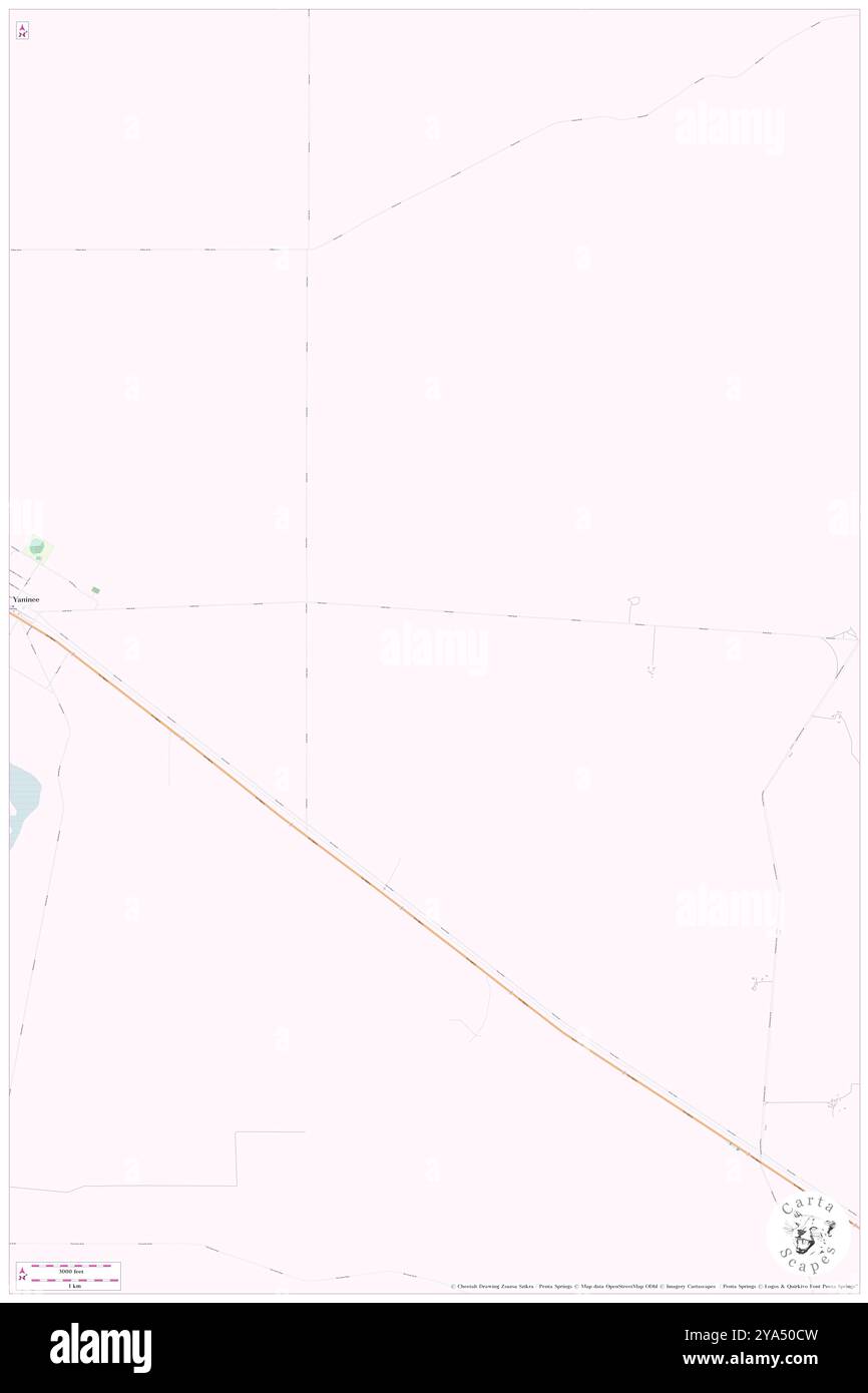 Oswalds, Wudinna, Australia, Australia meridionale, s 32 57' 8'', N 135 19' 23'', mappa, Cartascapes Map pubblicata nel 2024. Esplora Cartascapes, una mappa che rivela i diversi paesaggi, culture ed ecosistemi della Terra. Viaggia attraverso il tempo e lo spazio, scoprendo l'interconnessione del passato, del presente e del futuro del nostro pianeta. Foto Stock