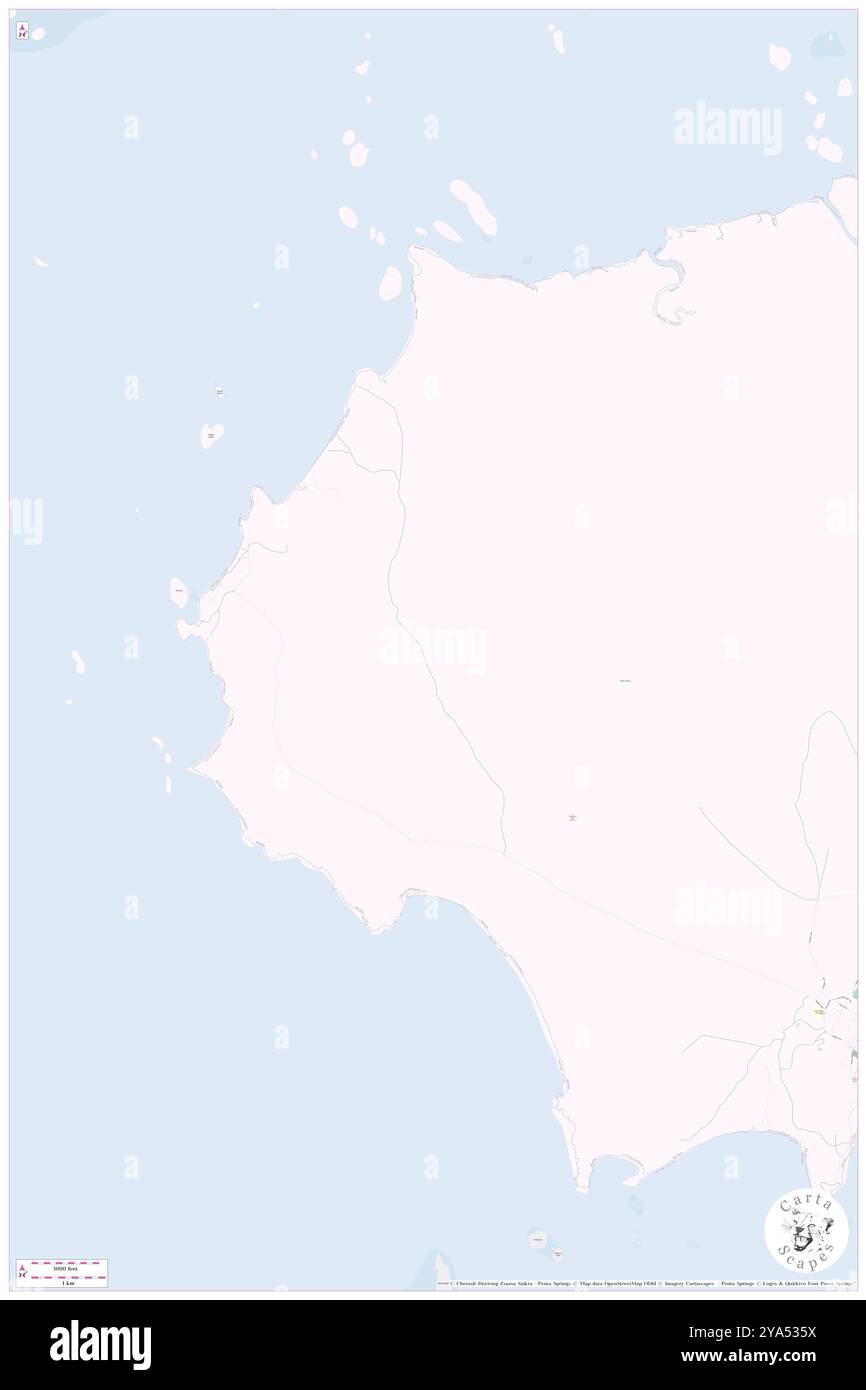 Mulgrave Hill, Torres Strait Island Region, AU, Australia, Queensland, S 10 7' 0'', N 142 7' 0''', MAP, Cartascapes Map pubblicato nel 2024. Esplora Cartascapes, una mappa che rivela i diversi paesaggi, culture ed ecosistemi della Terra. Viaggia attraverso il tempo e lo spazio, scoprendo l'interconnessione del passato, del presente e del futuro del nostro pianeta. Foto Stock