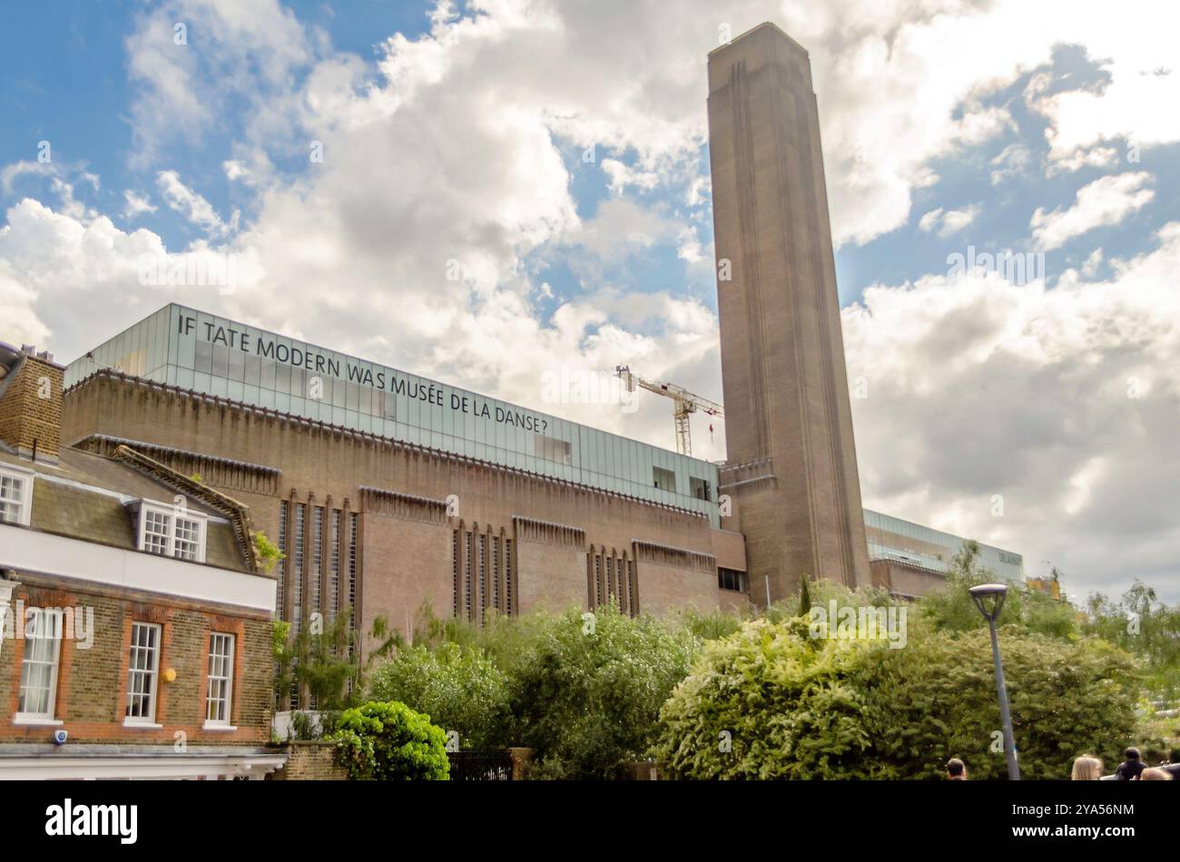 Tate Modern Gallery, centrale elettrica bankside in disuso, Londra, Regno Unito Foto Stock