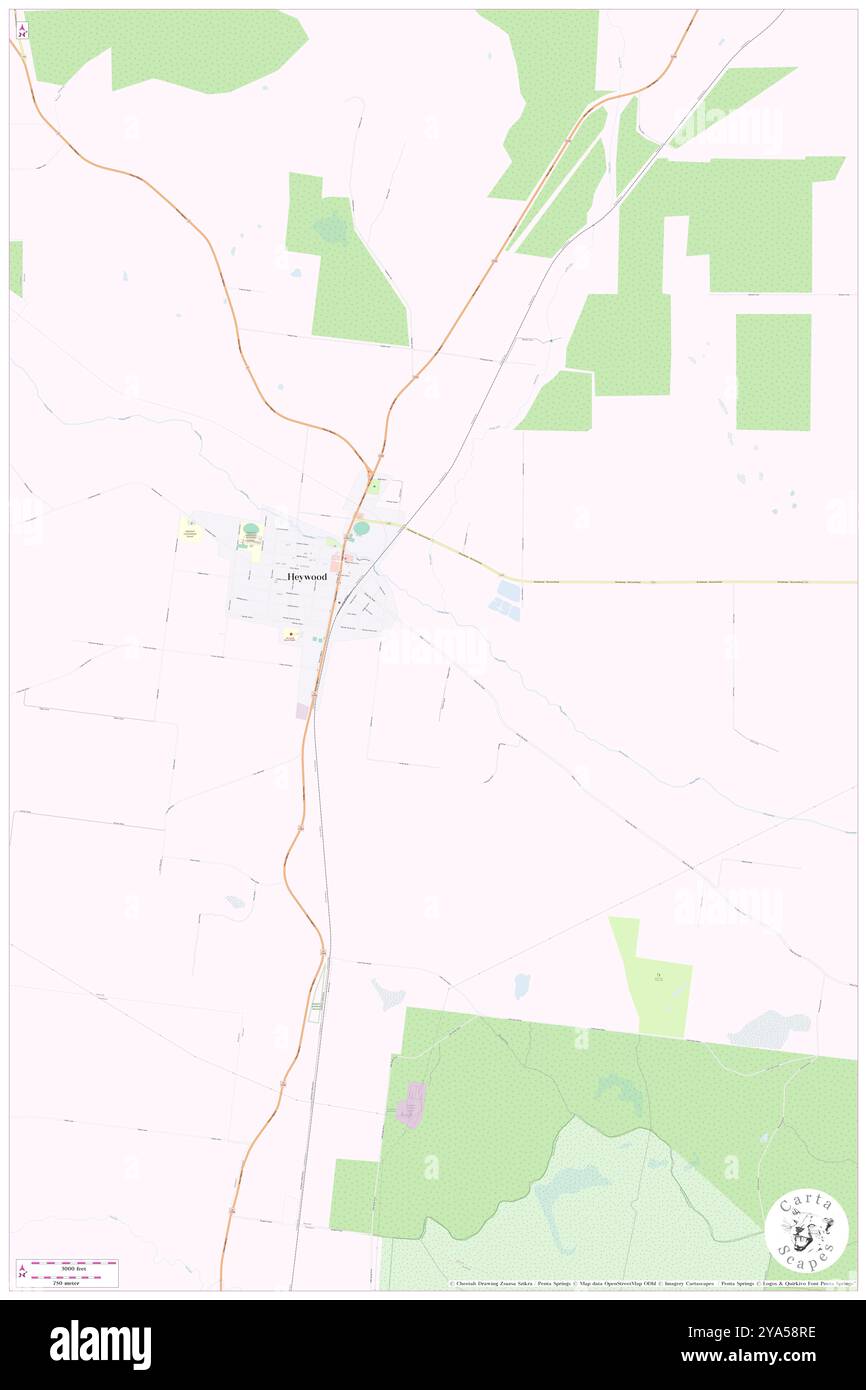 Green Acre, Glenelg, Australia, Victoria, s 38 8' 21'', N 141 38' 28'', MAP, Cartascapes Map pubblicata nel 2024. Esplora Cartascapes, una mappa che rivela i diversi paesaggi, culture ed ecosistemi della Terra. Viaggia attraverso il tempo e lo spazio, scoprendo l'interconnessione del passato, del presente e del futuro del nostro pianeta. Foto Stock