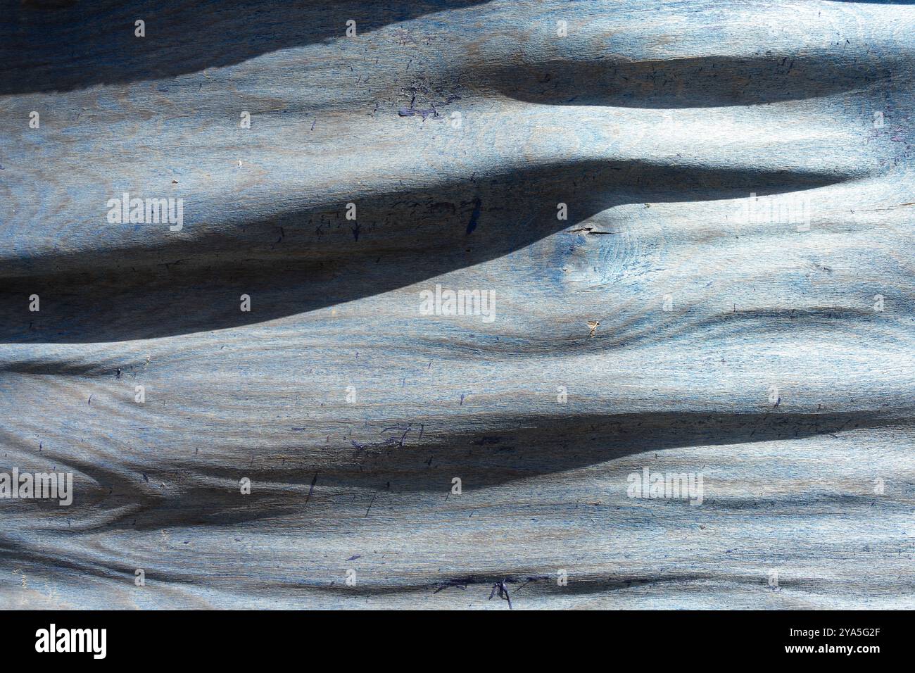 Consistenza della vecchia superficie in legno intemprata. Foto Stock