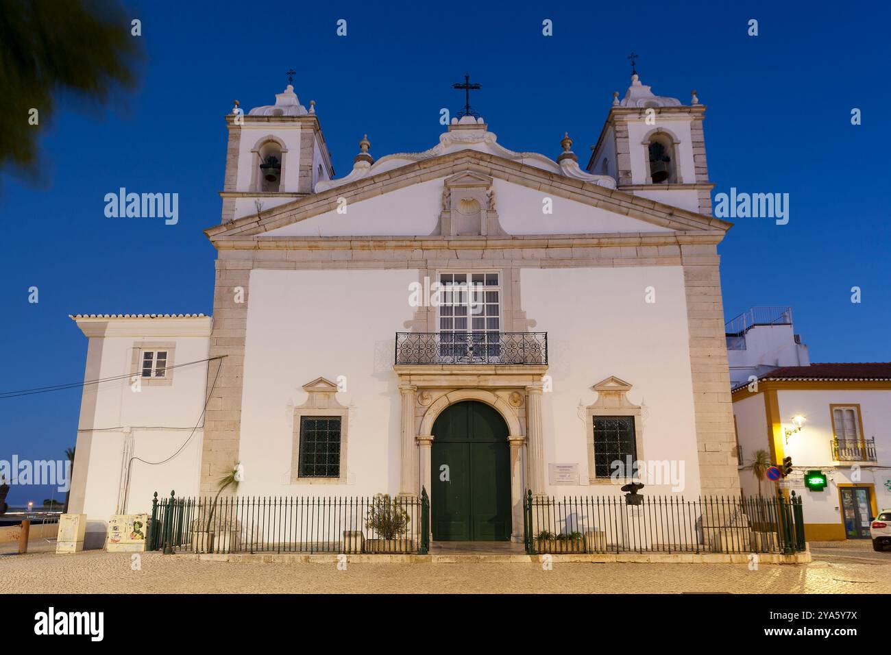Chiesa di Santa Maria de Lagos, Algarve, Portogallo Foto Stock