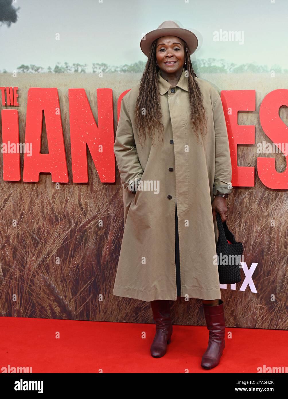 LONDRA, REGNO UNITO. 12 ottobre 2024. Sharon Martin partecipa a "The piano Lesson" Special Presentation - 68° BFI London Film Festival a Londra, Regno Unito. (Foto di 李世惠/SEE li/Picture Capital) credito: Vedi li/Picture Capital/Alamy Live News Foto Stock