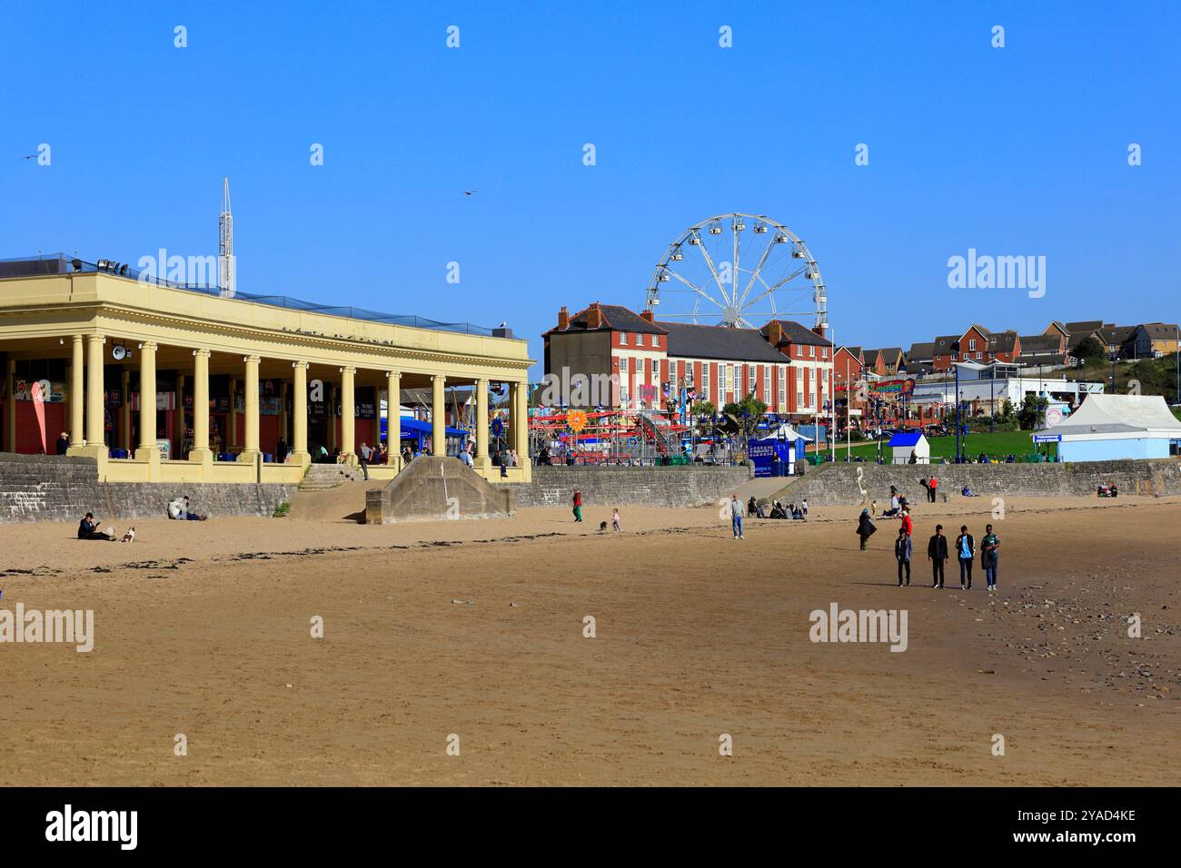 Barry Island, Galles del Sud, Regno Unito. Presa ottobre 2024. Foto Stock