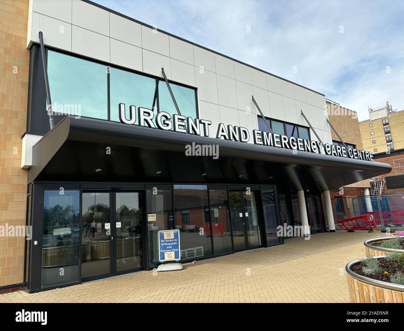 Centro di pronto soccorso, ospedale di Ipswich, Suffolk, Inghilterra, Regno Unito Foto Stock