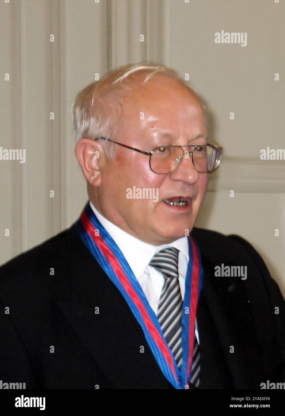 Oleg Gordievsky. Ritratto del doppio agente del KGB, Oleg Antonovich Gordievsky (B. 1938) nel 2007 Foto Stock