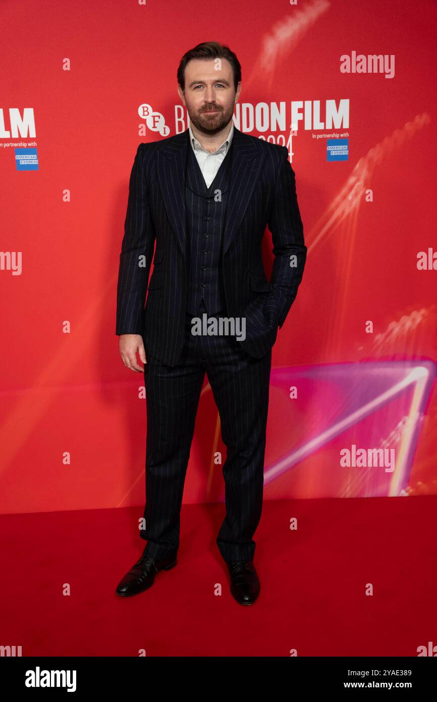 James McArdle partecipa alla proiezione di gala del BFI London Film Festival di Four Mothers, alla Royal Festival Hall, Southbank Centre di Londra. Data foto: Domenica 13 ottobre 2024. Foto Stock