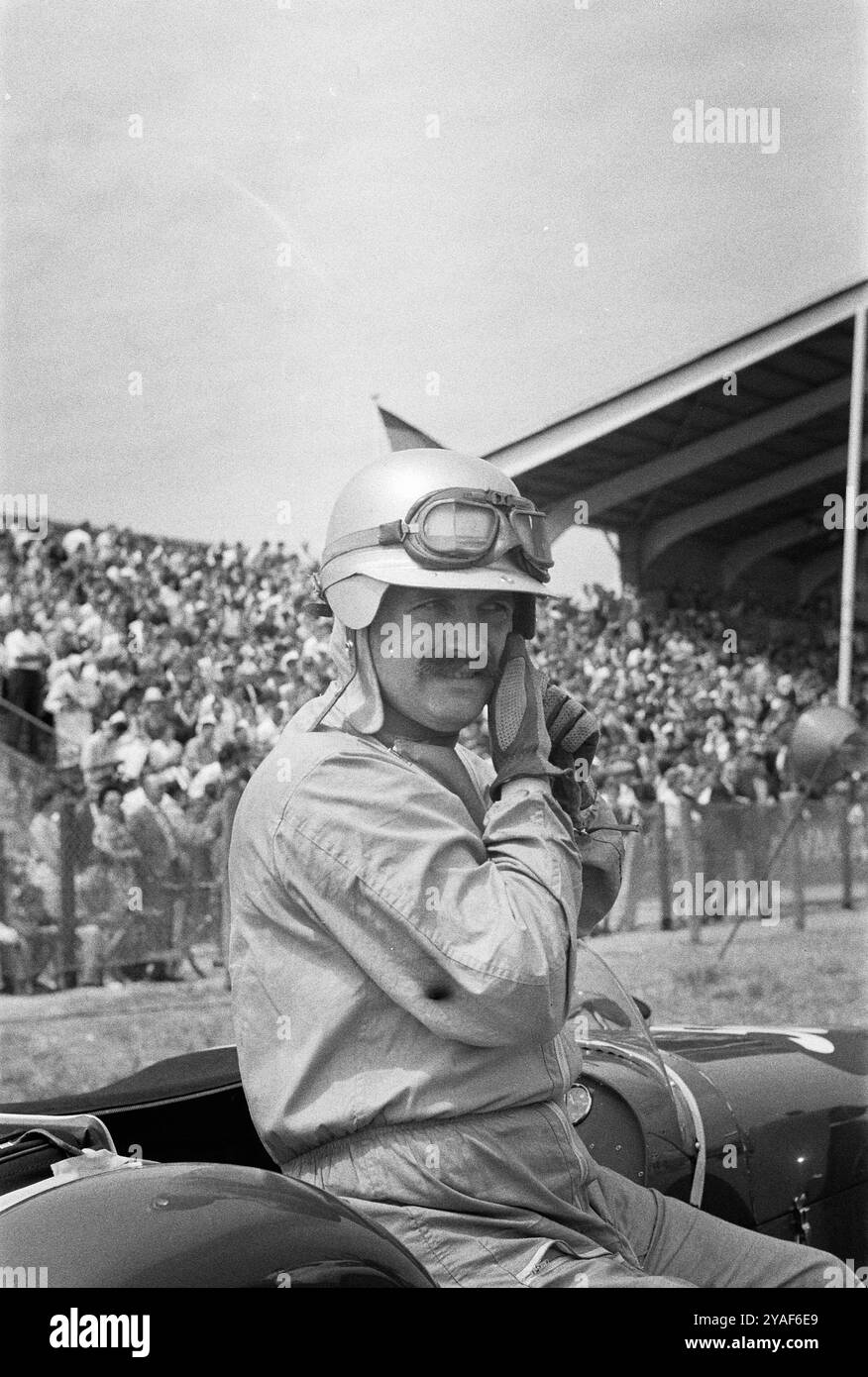 Archive Photo Netherland Grand Prix: Il Gran Premio d'Olanda sul circuito di Zandvoort. Autista inglese Graham Hill, 1960 anni Foto Stock