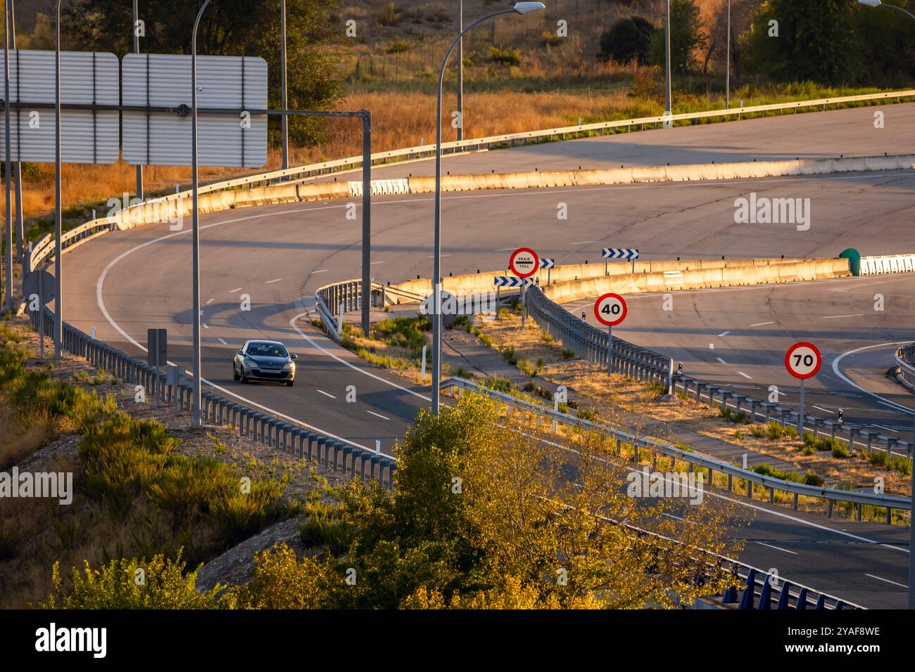 La loro costruzione può generare impatti sull'ambiente e sugli ecosistemi Foto Stock