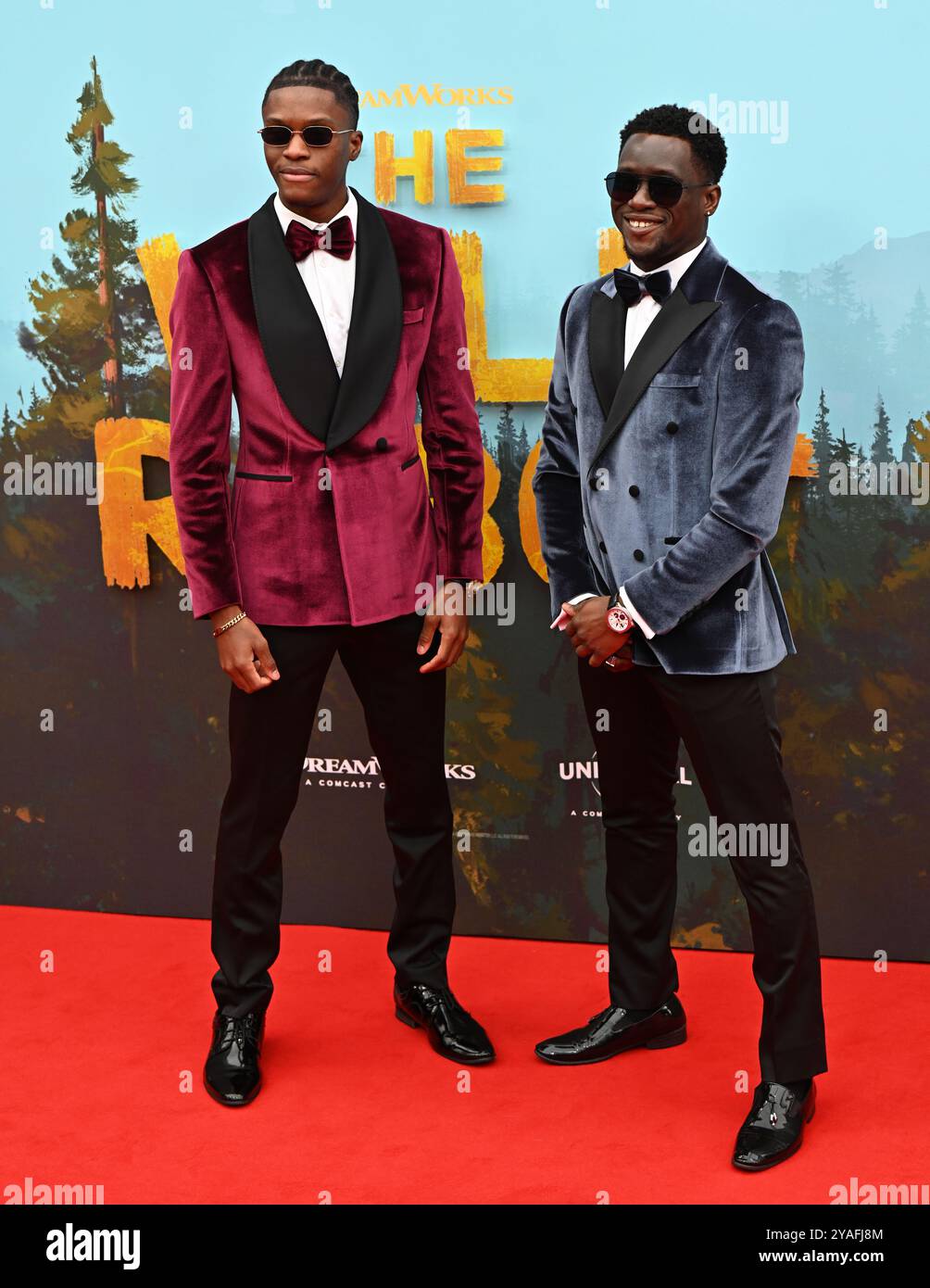 LONDRA, REGNO UNITO. 13 ottobre 2024. Presentazione speciale "The Wild robot" - 68° BFI London Film Festival a Londra, Regno Unito. (Foto di 李世惠/SEE li/Picture Capital) credito: Vedi li/Picture Capital/Alamy Live News Foto Stock