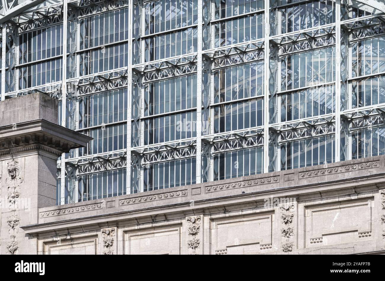 Quartiere europeo di Bruxelles, Belgio, 15 marzo 2023, Museo Windows of the Army, Europa Foto Stock