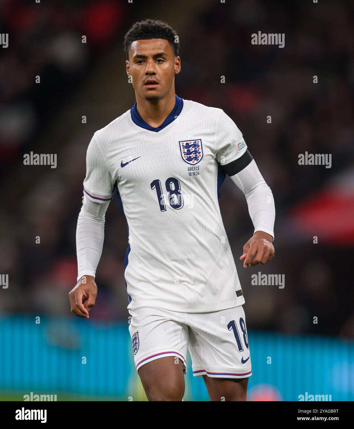 Inghilterra contro Grecia - UEFA Nations League - Wembley. L'inglese Ollie Watkins in azione. Foto : Mark Pain / Alamy Live News Foto Stock