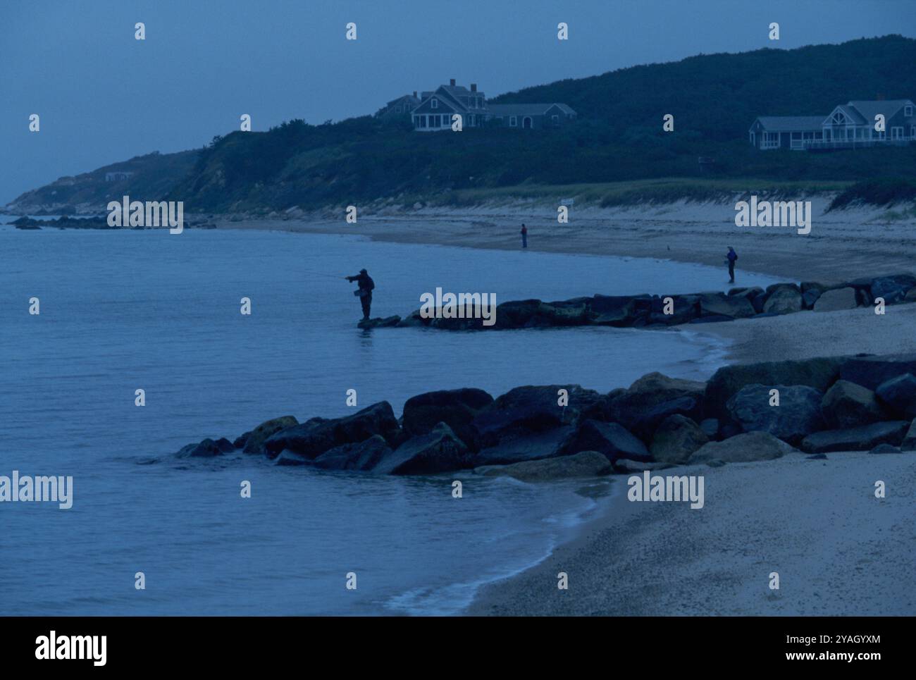 Costa di Menemsha, in casa. Foto Stock