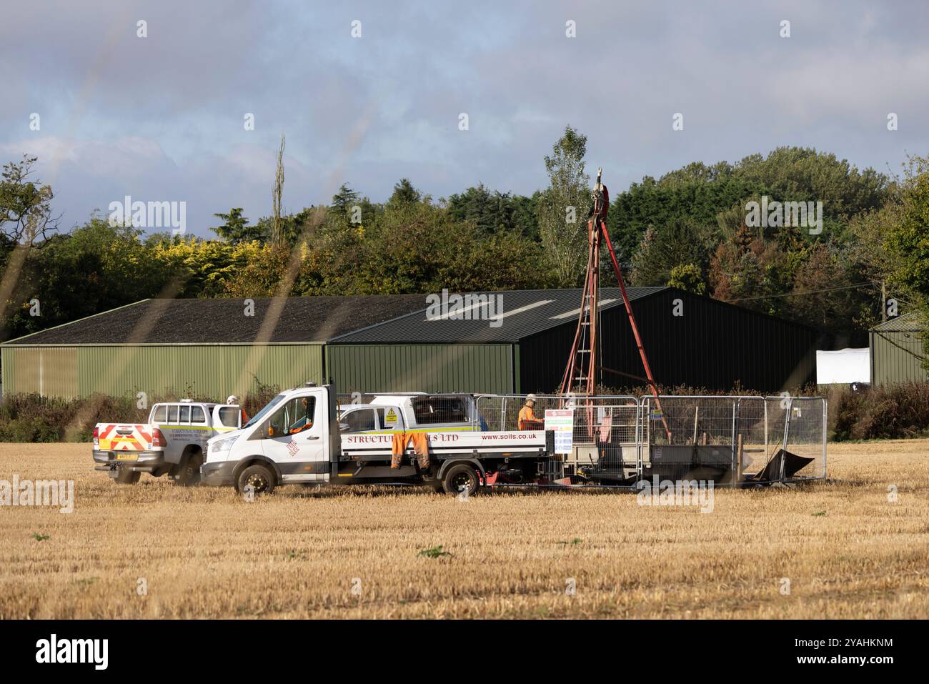 Wortham Ling 53 ettari sito di interesse scientifico speciale nel Suffolk, dove National Grid pianifica di costruire tralicci elettrici alti 50 metri, Inghilterra Foto Stock