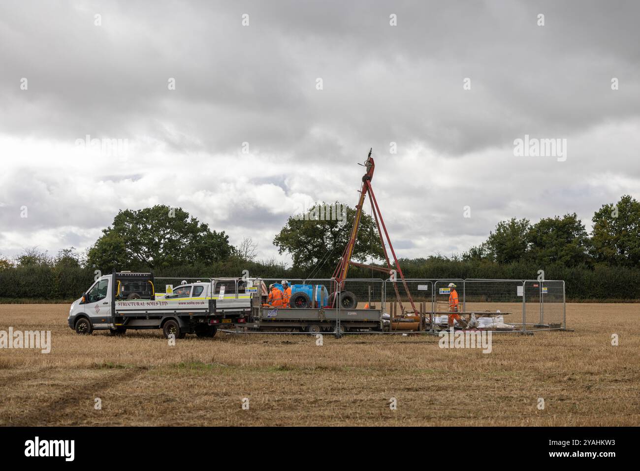 Wortham Ling 53 ettari sito di interesse scientifico speciale nel Suffolk, dove National Grid pianifica di costruire tralicci elettrici alti 50 metri, Inghilterra Foto Stock