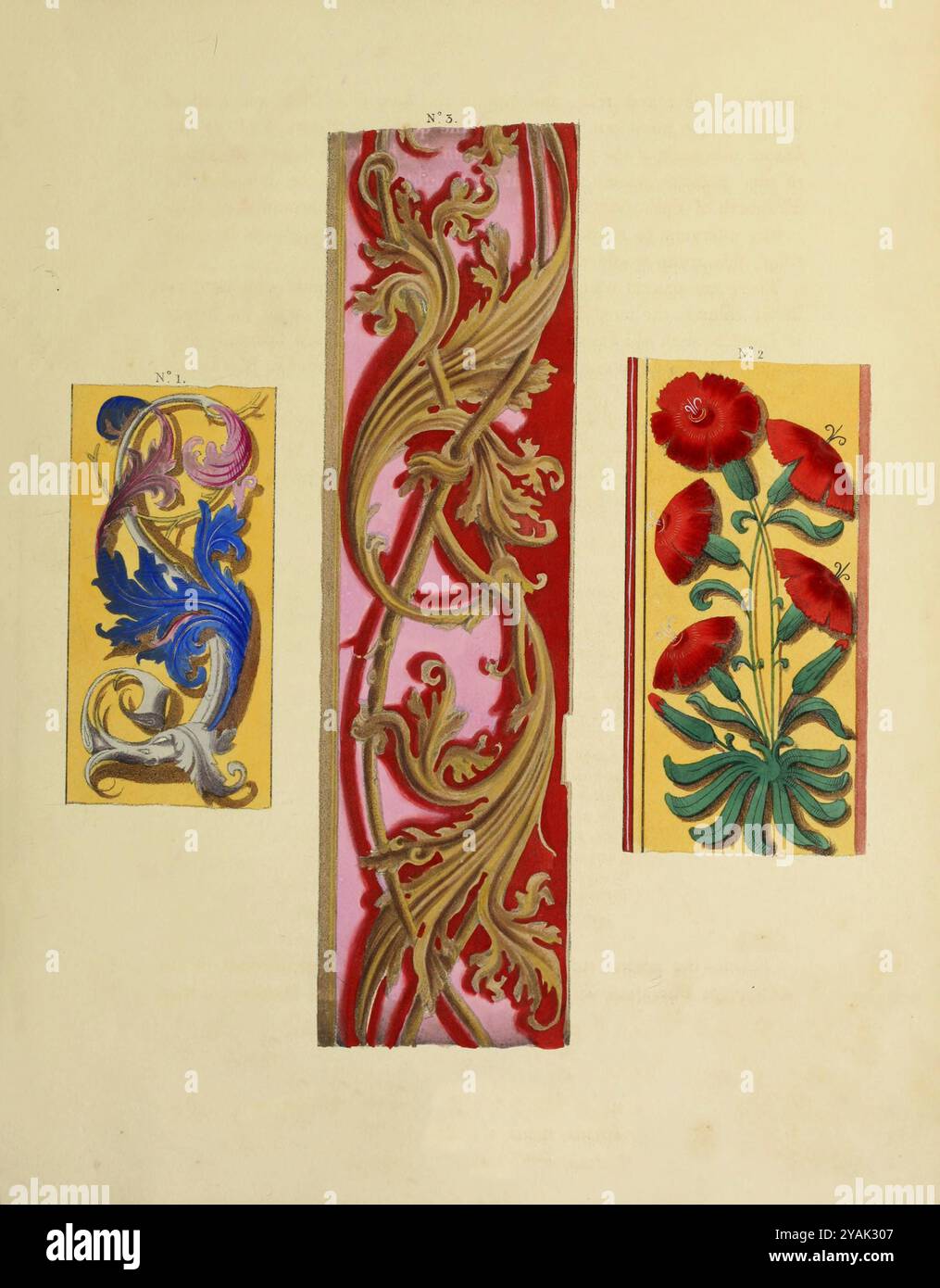 Confini da poesie del duca di Orleans, ecc. XV secolo. Londra. 1833 Foto Stock