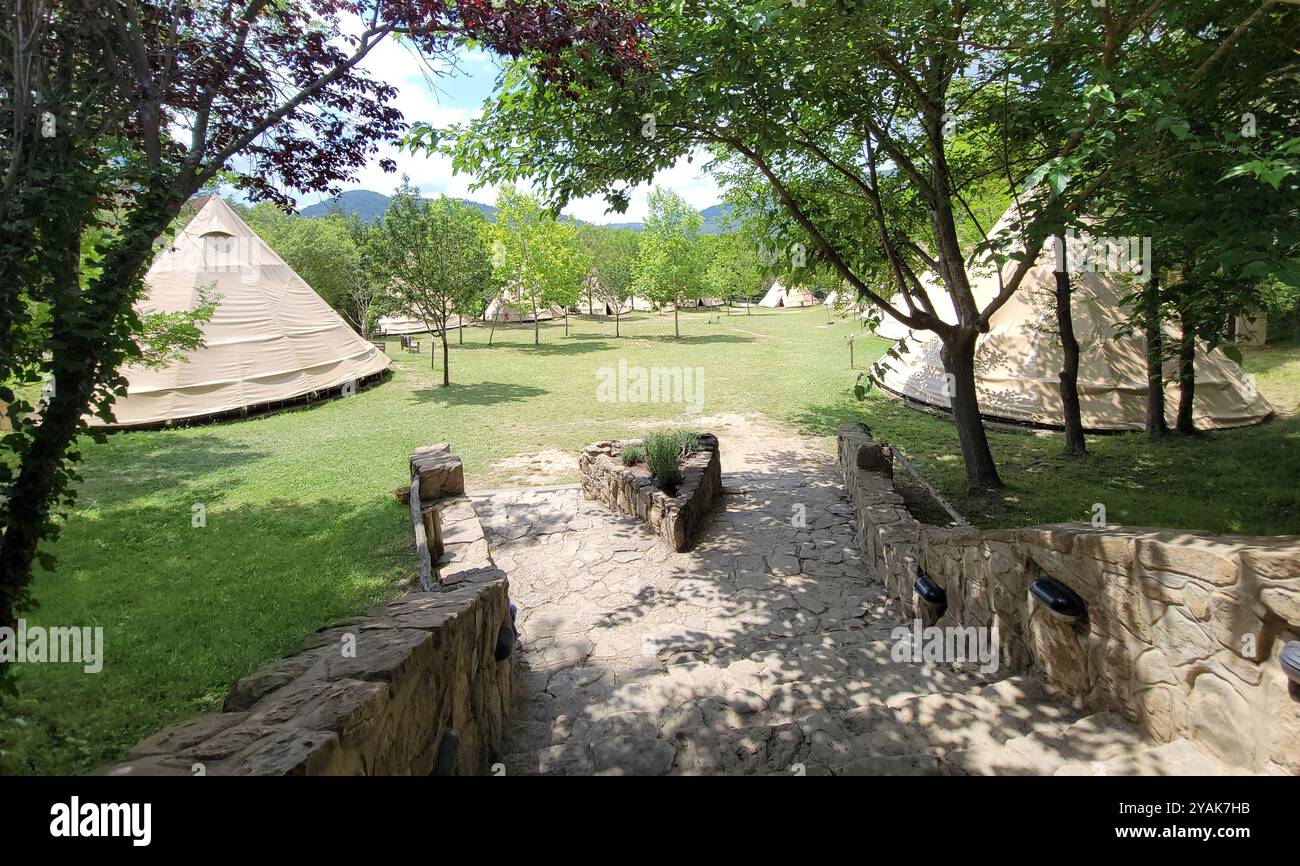 L'Arcada Camp Foto Stock