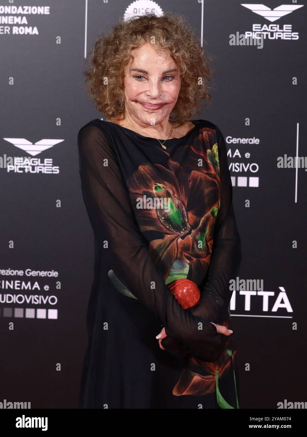 Roma, Cinecittà Studios, prima del film "Megalopolis". Nella foto: Sydne Rome Foto Stock