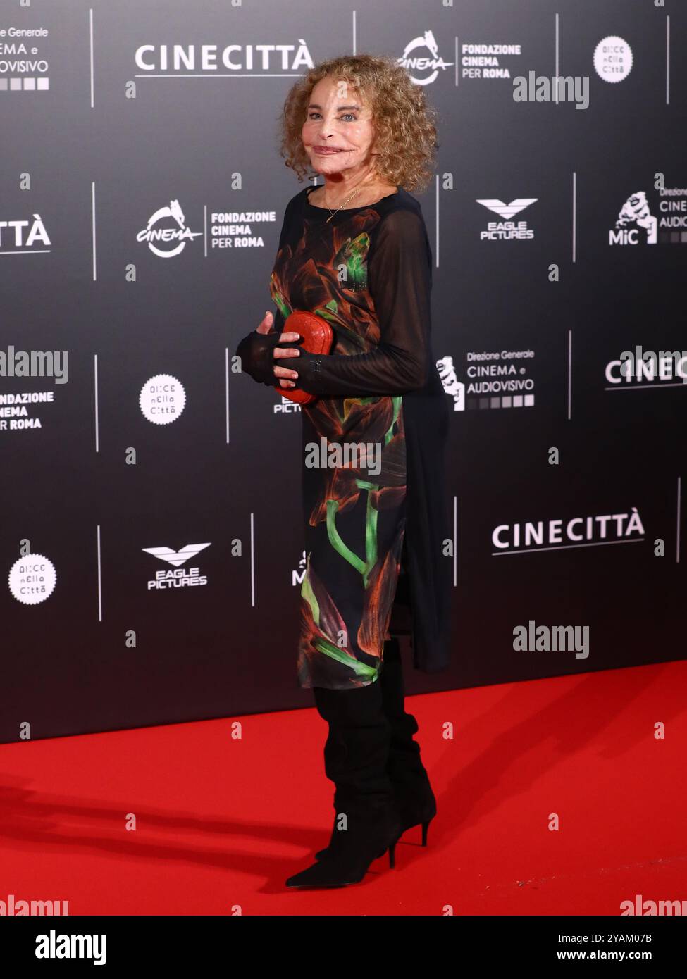 Roma, Cinecittà Studios, prima del film "Megalopolis". Nella foto: Sydne Rome Foto Stock