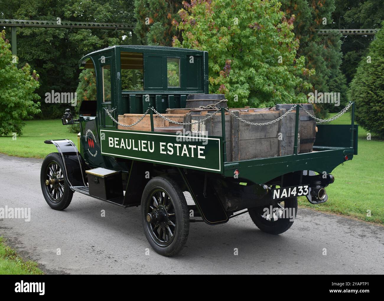 1914 Albion A14 Dray Foto Stock