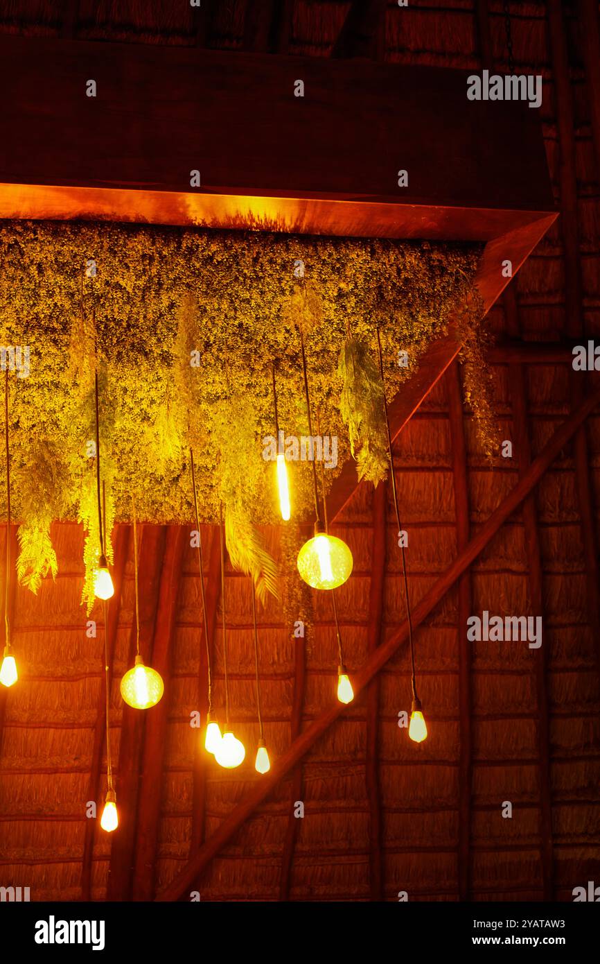 Luci decorative Foto Stock