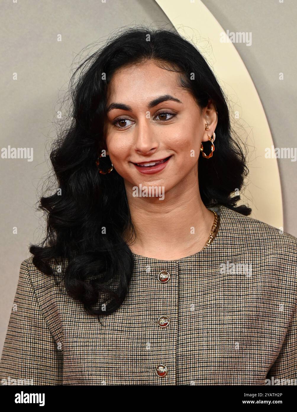 LONDRA, REGNO UNITO. 15 ottobre 2024. Ashna Rabheru partecipa a "Joy", headline Gala al BFI London Film Festival 2024 al BFI Southbank di Londra, Regno Unito. (Foto di 李世惠/SEE li/Picture Capital) credito: Vedi li/Picture Capital/Alamy Live News Foto Stock