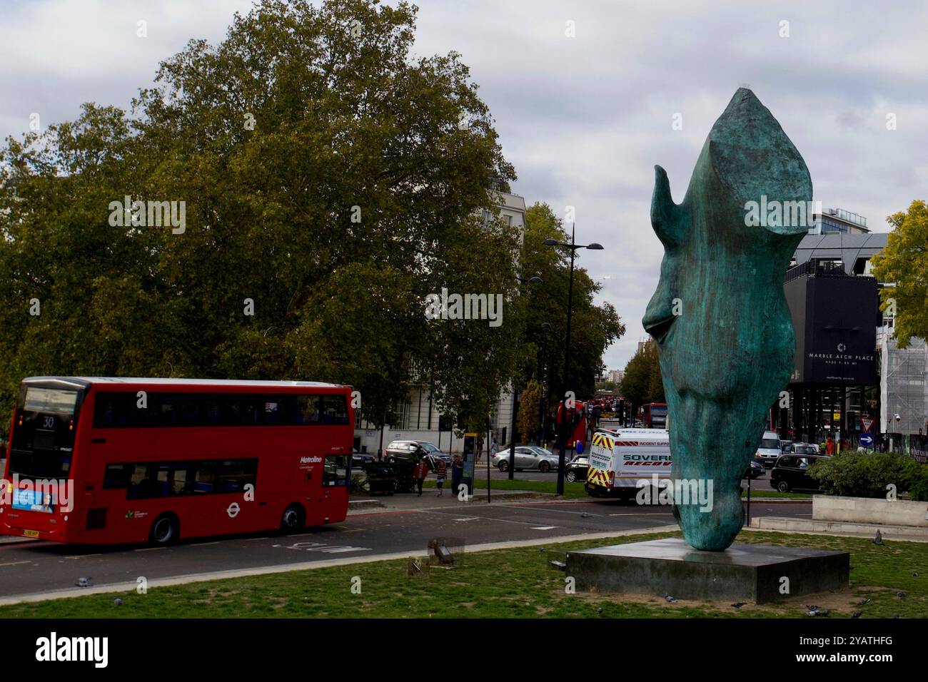 Ancora Acqua, Marble Arch, City Of Westminster, Londra, Inghilterra. Foto Stock