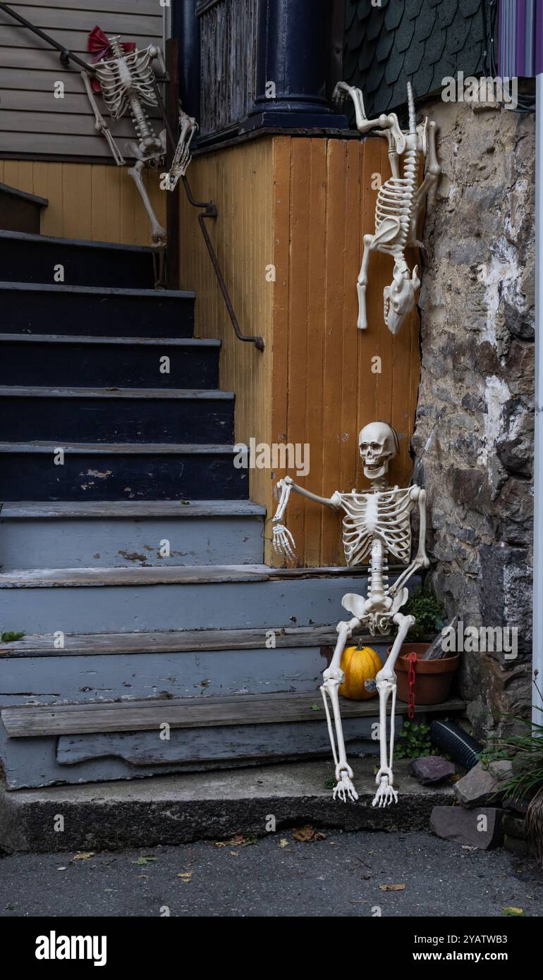 Decorazioni di Halloween Foto Stock