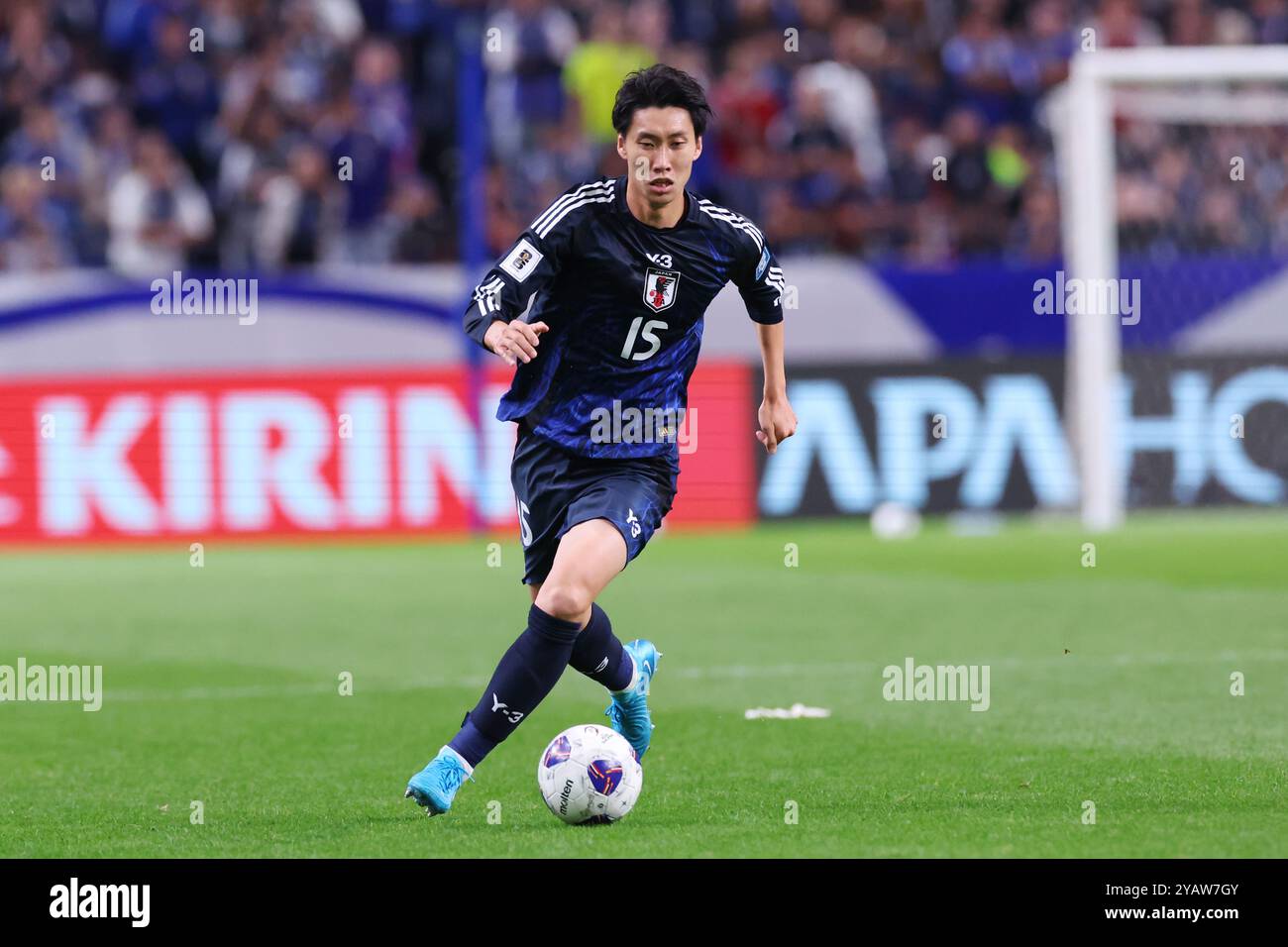 Daichi Kamada (JPN), 15 OTTOBRE 2024 - calcio / calcio : Coppa del mondo FIFA 2026 Asian Qualifier Final Round gruppo C partita tra Giappone - Australia al Saitama Stadium 2002, Saitama, Giappone. (Foto di YUTAKA/AFLO SPORT) Foto Stock