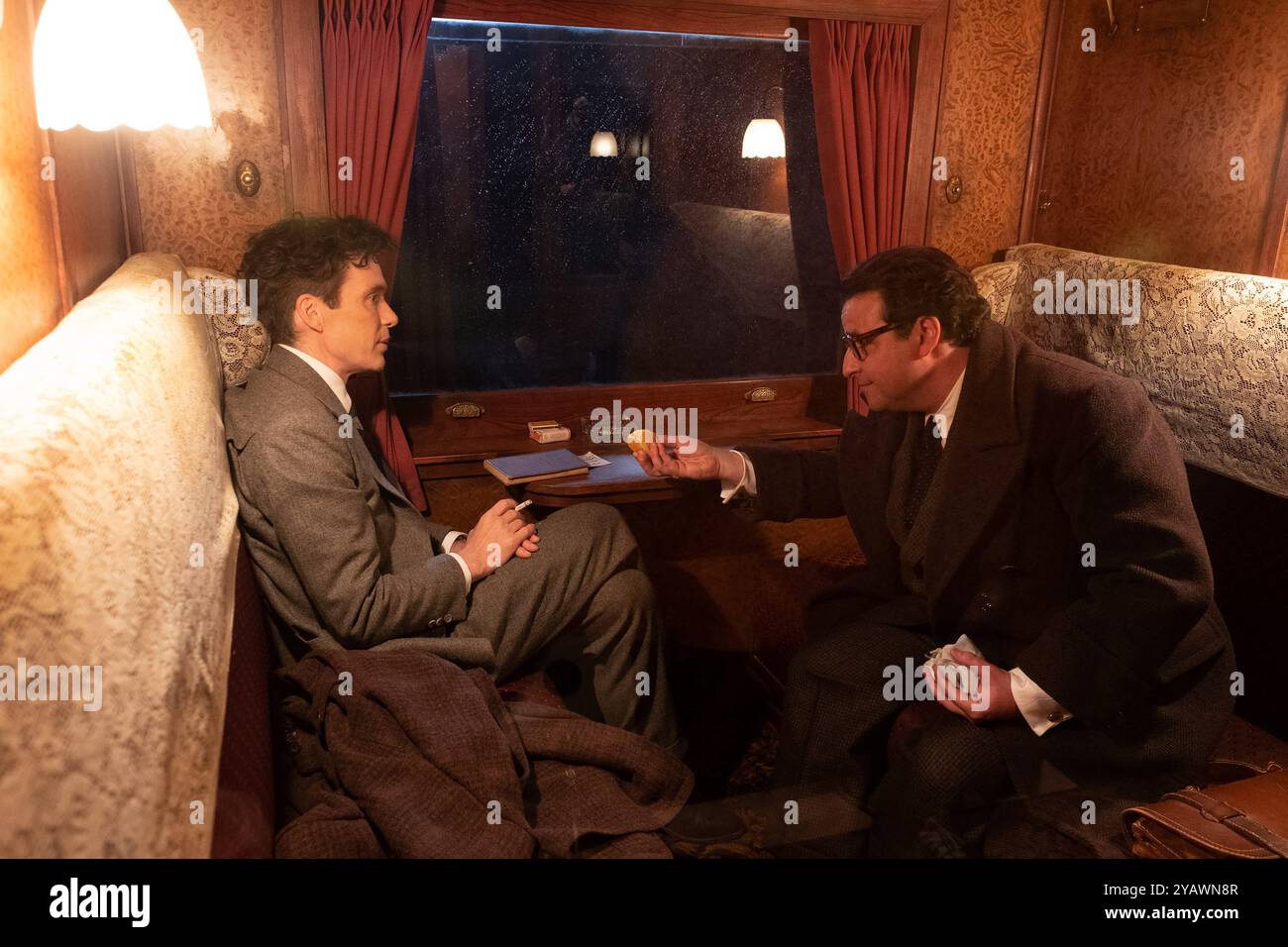 Oppenheimer anno : 2023 USA Direttore : Christopher Nolan. Cillian Murphy, David Krumholtz Foto Stock